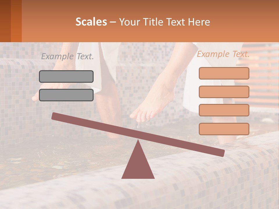 In The Pool PowerPoint Template