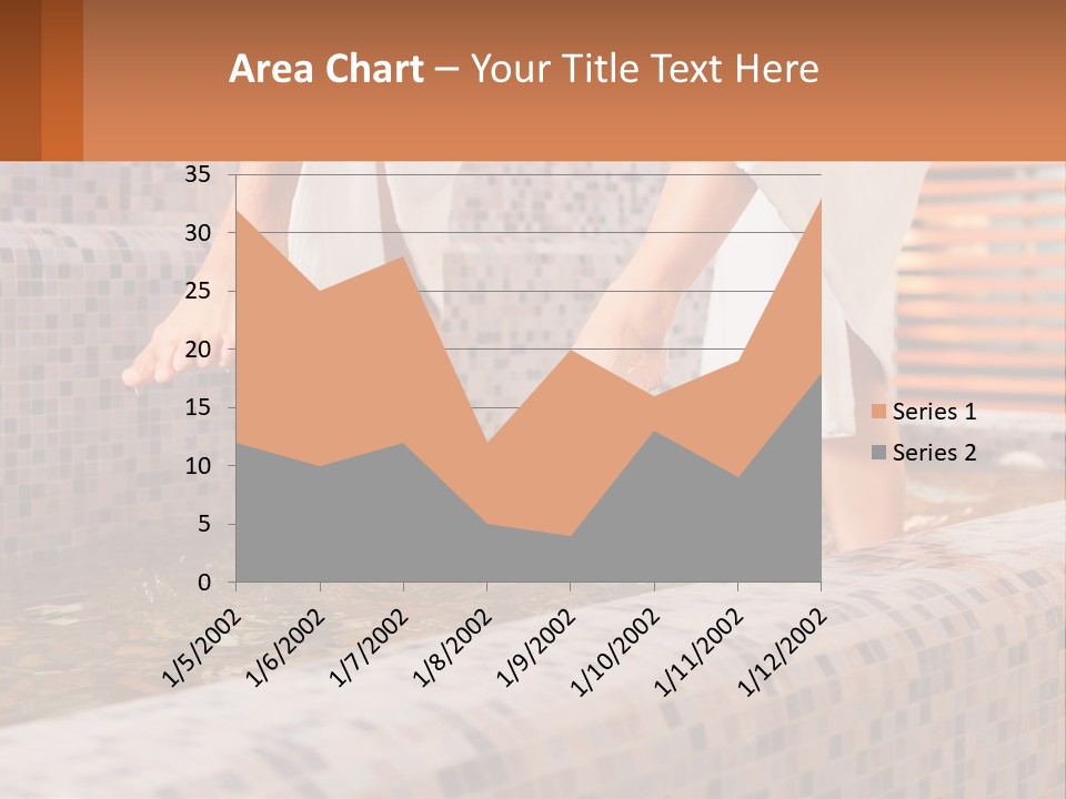 In The Pool PowerPoint Template