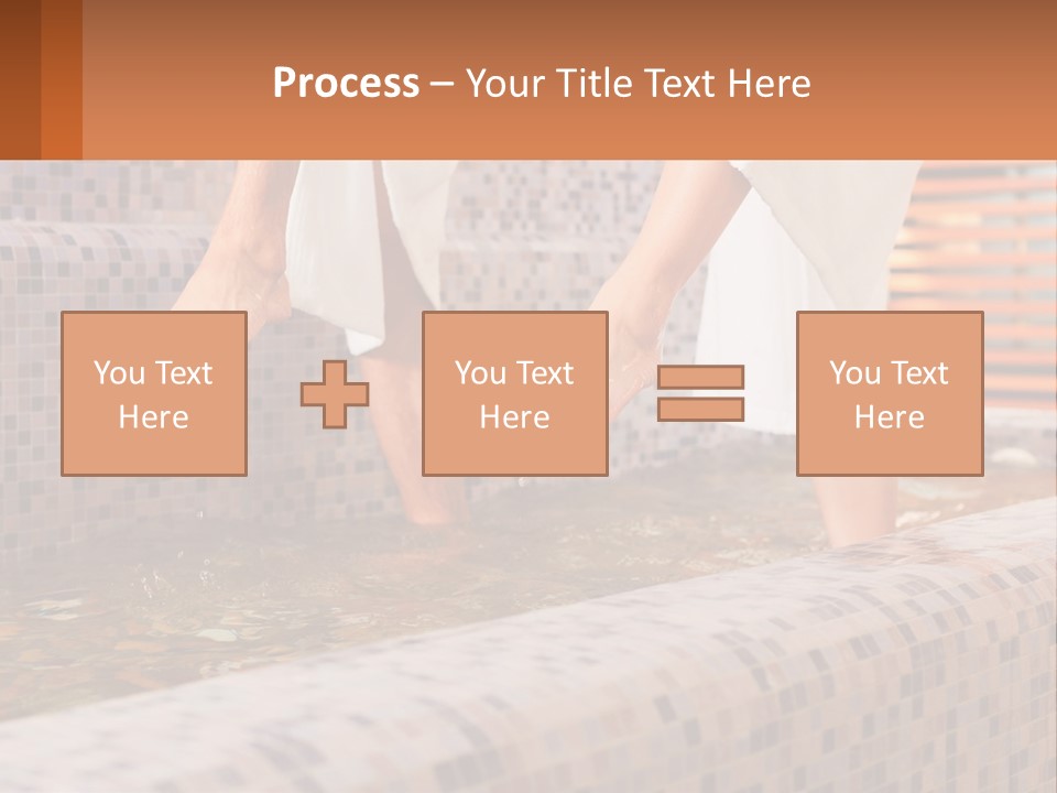In The Pool PowerPoint Template