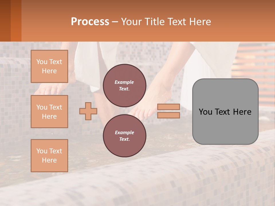 In The Pool PowerPoint Template