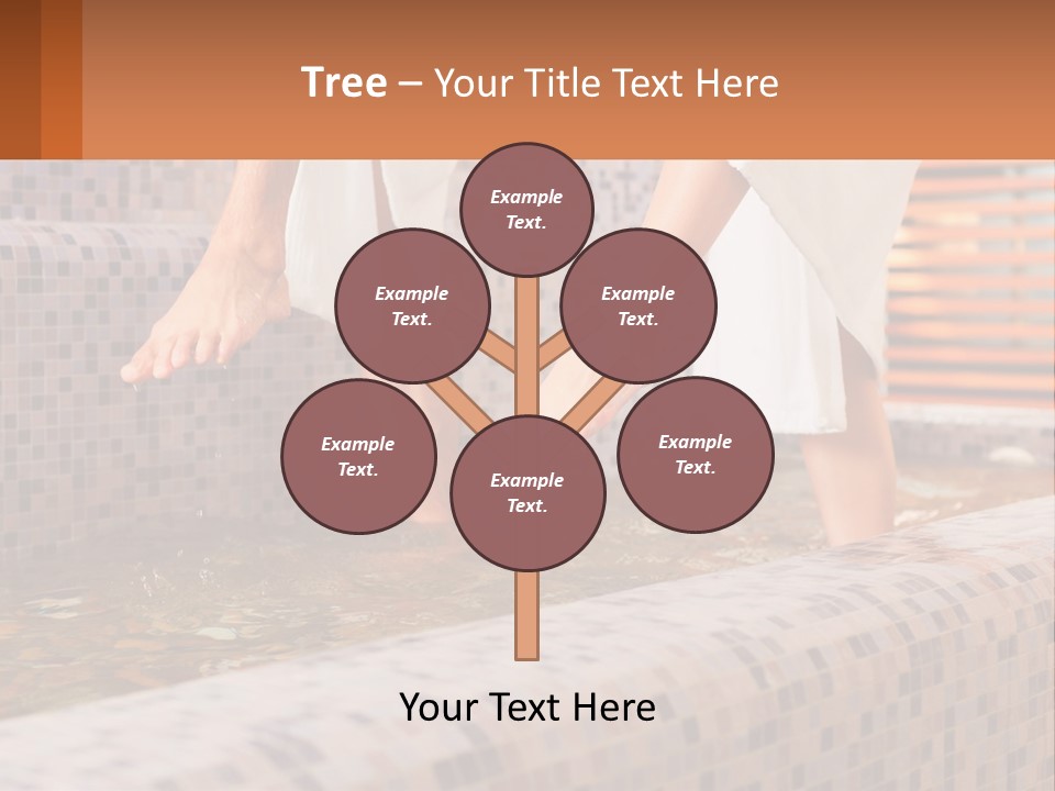 In The Pool PowerPoint Template