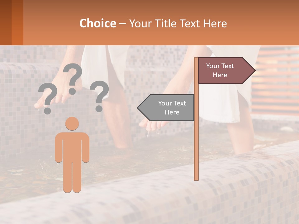 In The Pool PowerPoint Template