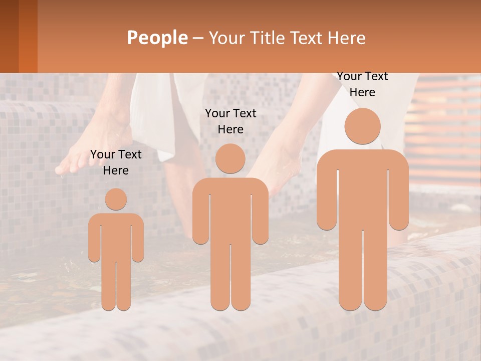 In The Pool PowerPoint Template