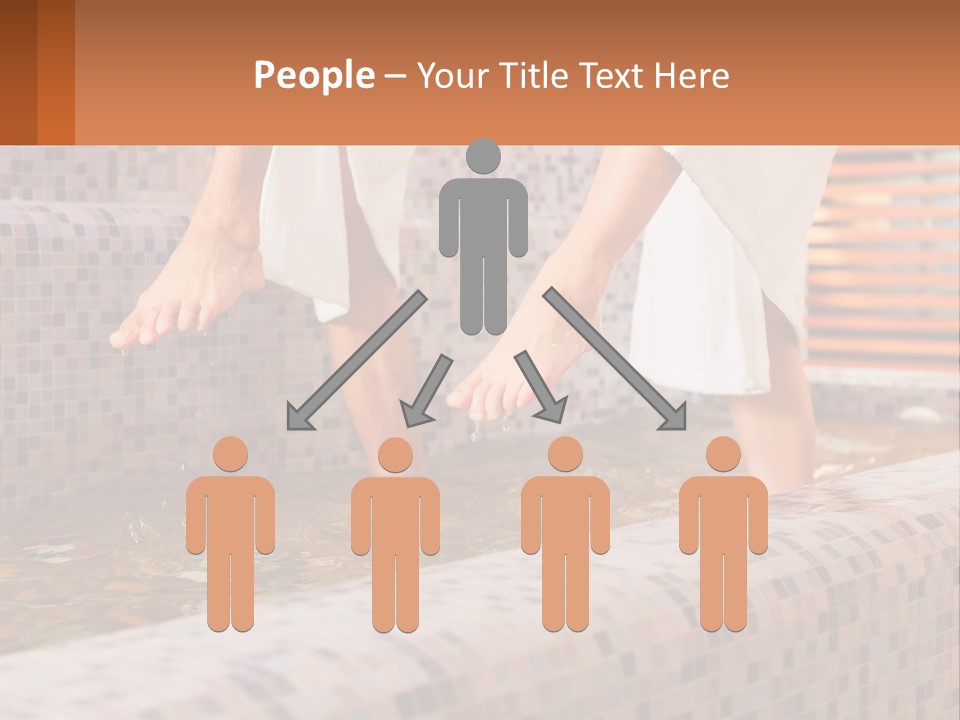 In The Pool PowerPoint Template