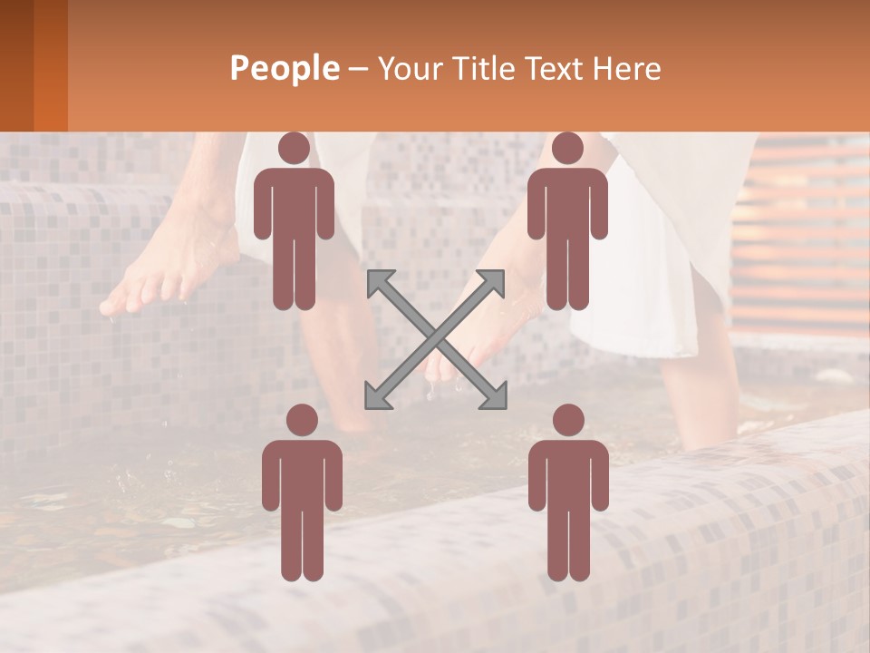 In The Pool PowerPoint Template