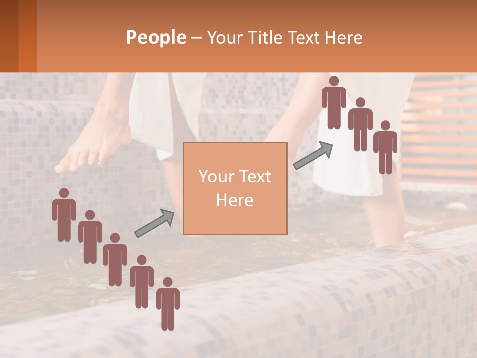 In The Pool PowerPoint Template