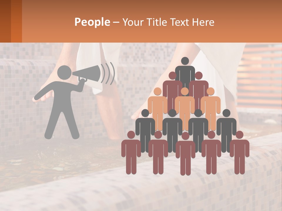 In The Pool PowerPoint Template