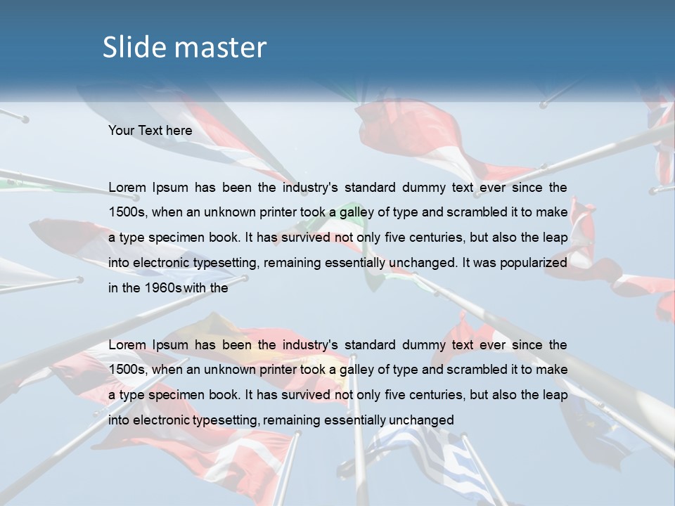 Flags PowerPoint Template