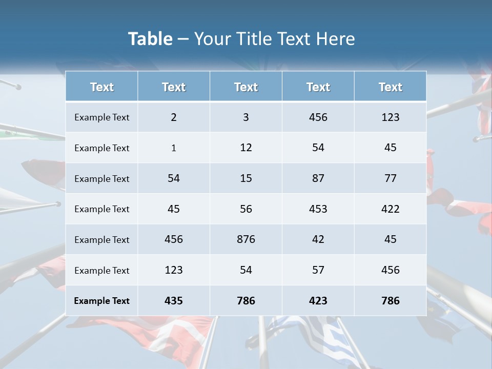 Flags PowerPoint Template