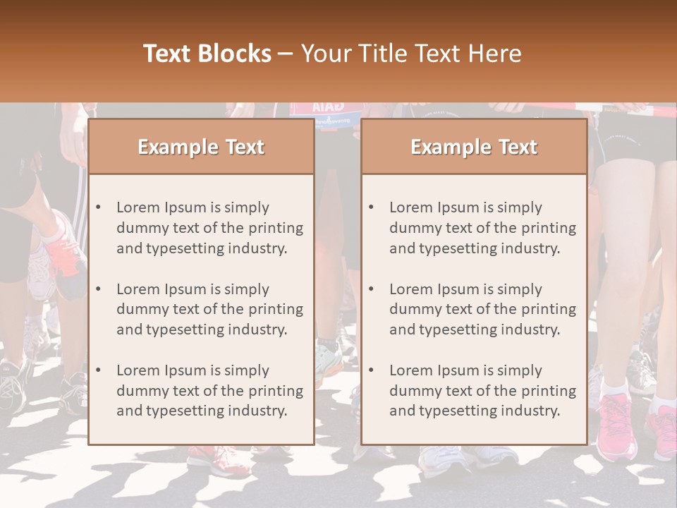 Marathon PowerPoint Template