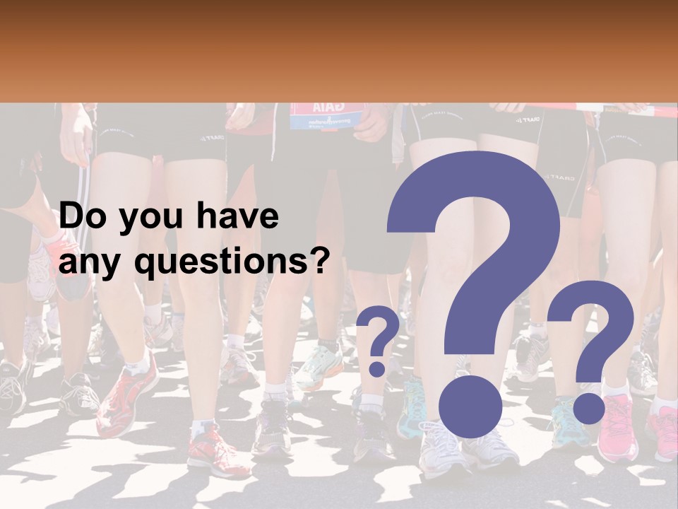 Marathon PowerPoint Template