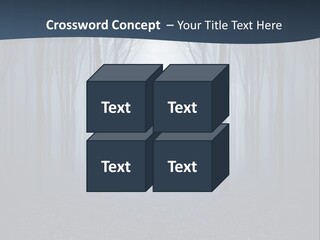 Man In The Forest PowerPoint Template