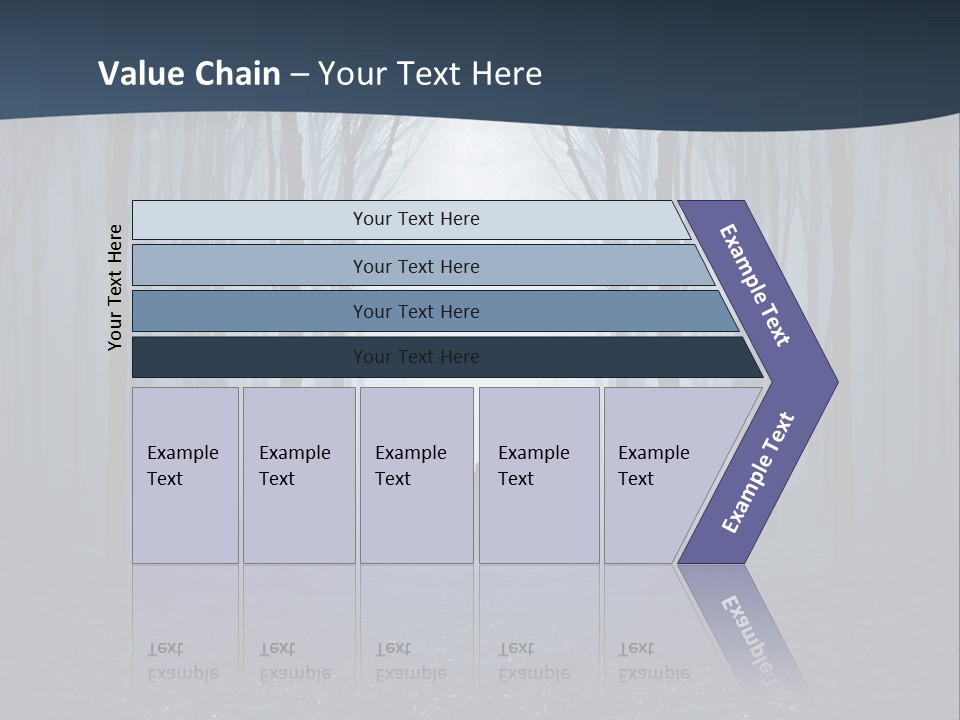 Man In The Forest PowerPoint Template