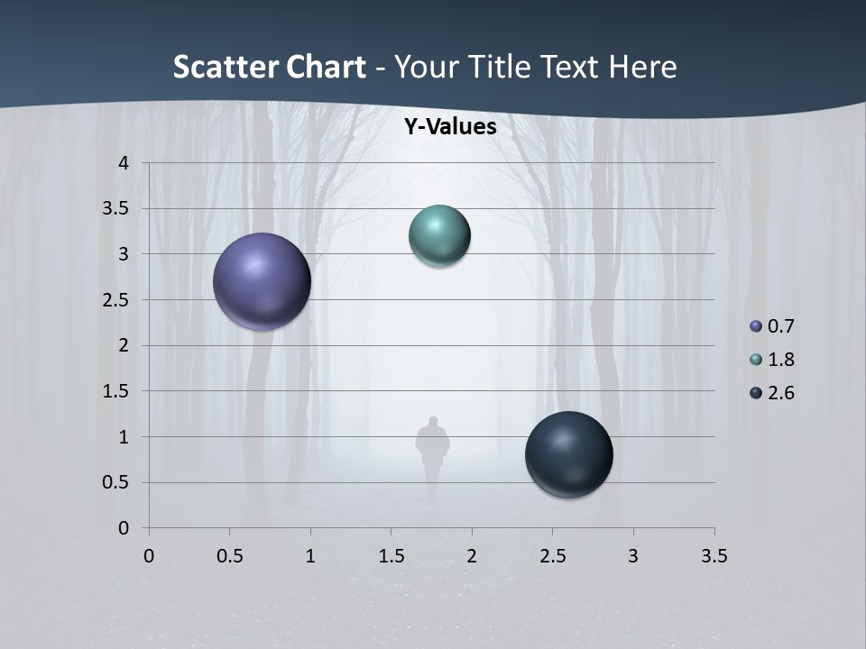 Man In The Forest PowerPoint Template