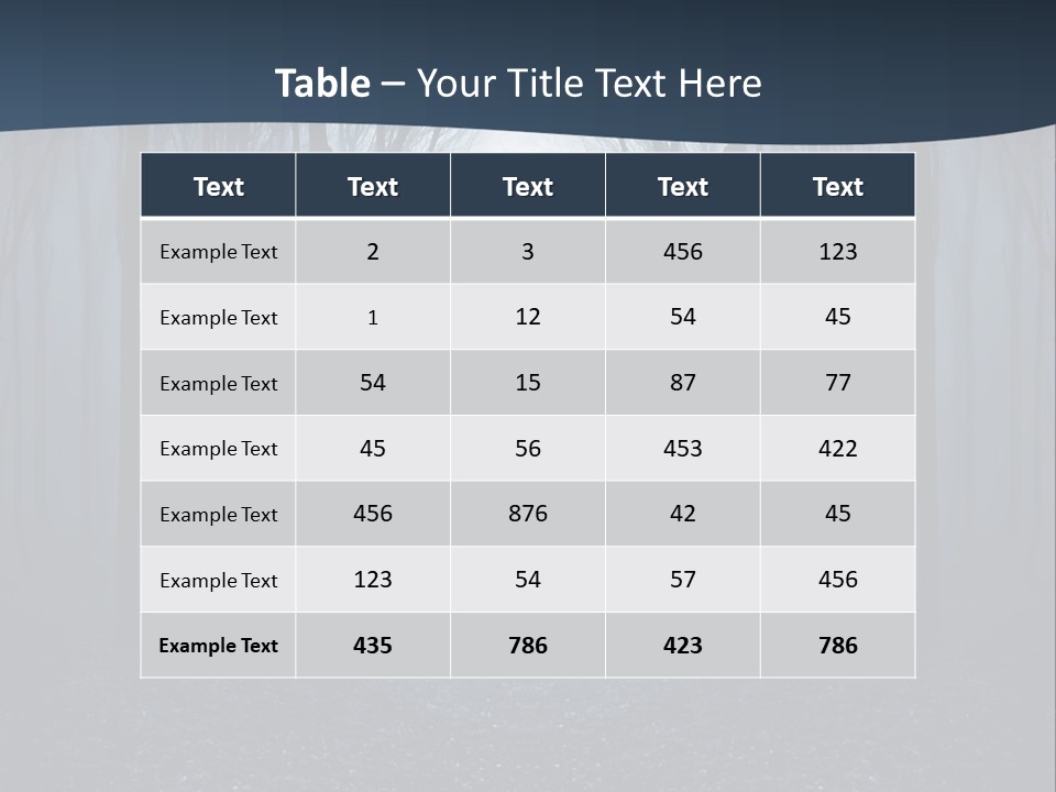 Man In The Forest PowerPoint Template