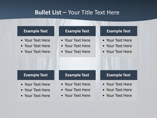 Man In The Forest PowerPoint Template