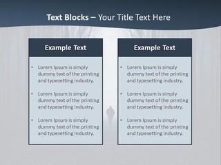 Man In The Forest PowerPoint Template
