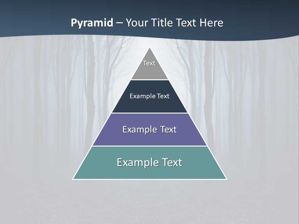 Man In The Forest PowerPoint Template