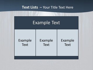 Man In The Forest PowerPoint Template