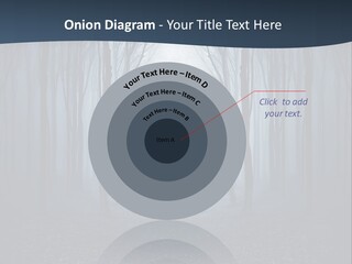 Man In The Forest PowerPoint Template