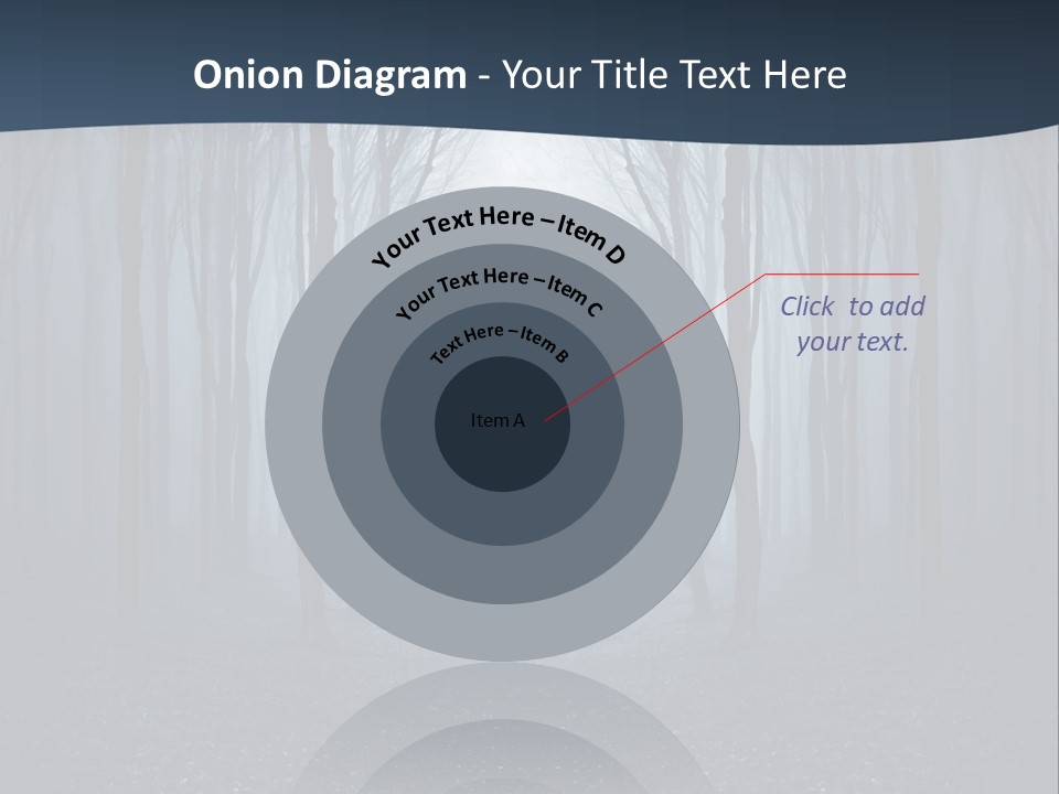 Man In The Forest PowerPoint Template