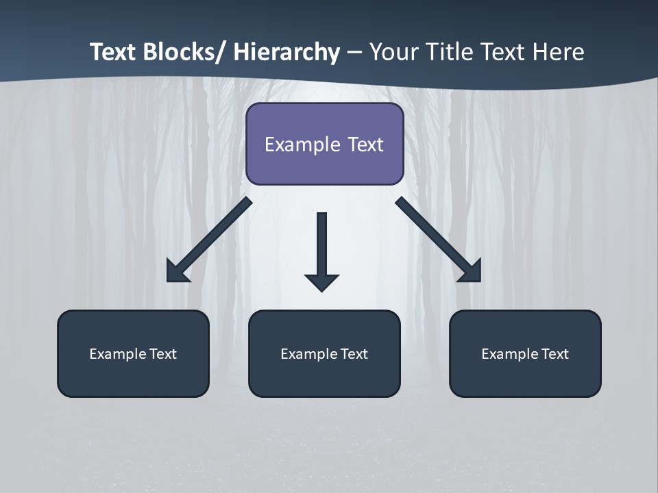 Man In The Forest PowerPoint Template