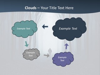 Man In The Forest PowerPoint Template