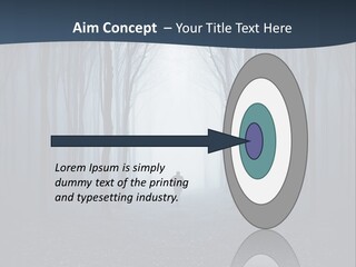 Man In The Forest PowerPoint Template