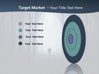 Man In The Forest PowerPoint Template