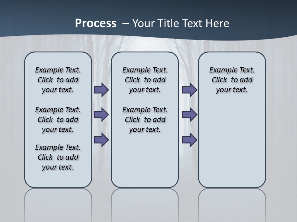 Man In The Forest PowerPoint Template