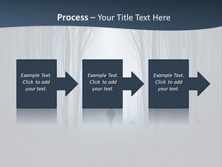 Man In The Forest PowerPoint Template