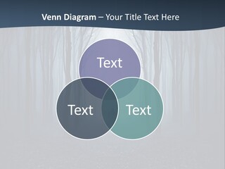 Man In The Forest PowerPoint Template