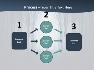 Man In The Forest PowerPoint Template