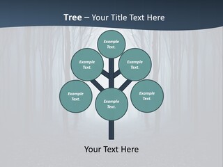 Man In The Forest PowerPoint Template