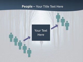 Man In The Forest PowerPoint Template
