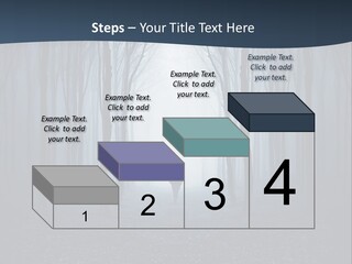 Man In The Forest PowerPoint Template