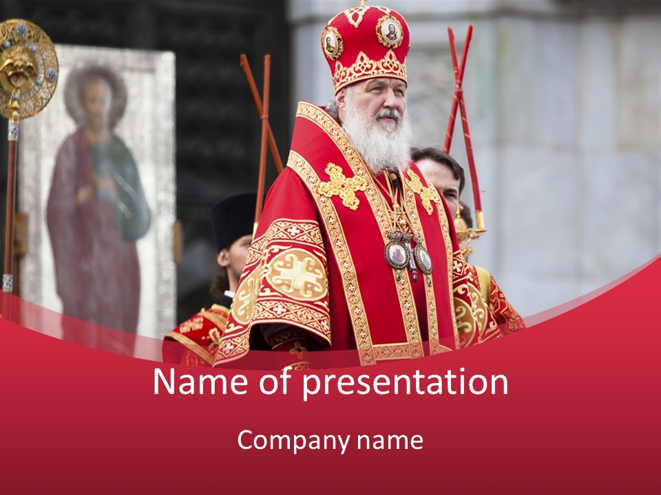 Priest PowerPoint Template