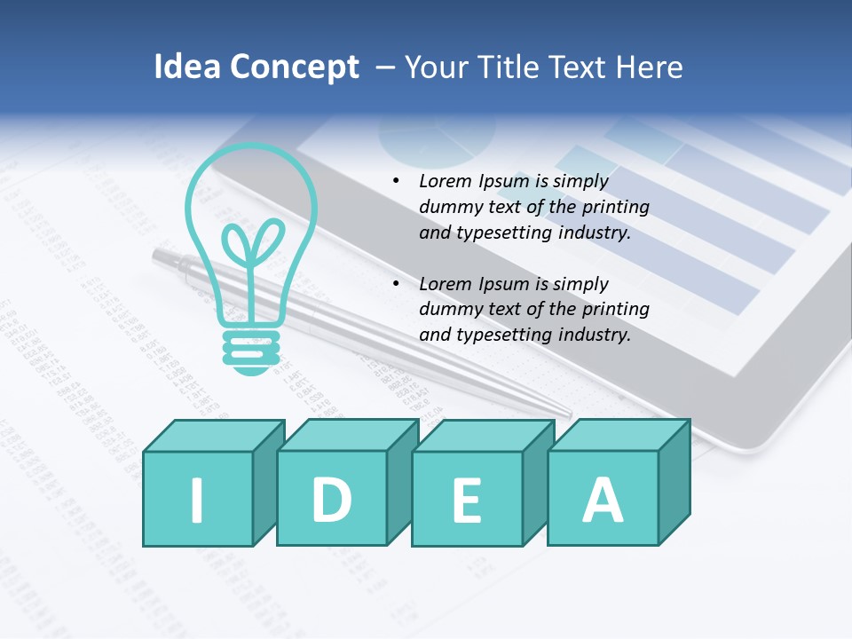 Results Of The Year PowerPoint Template