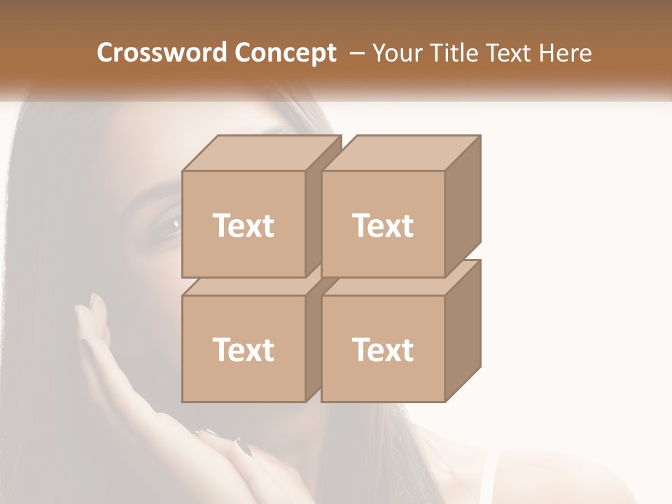 Smile Of A Girl PowerPoint Template