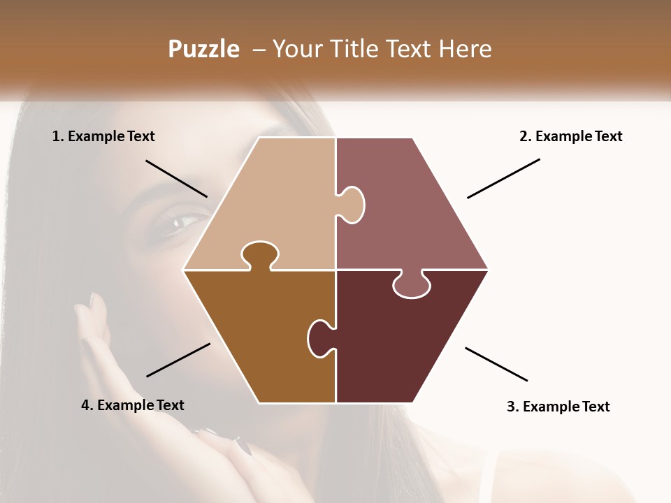 Smile Of A Girl PowerPoint Template