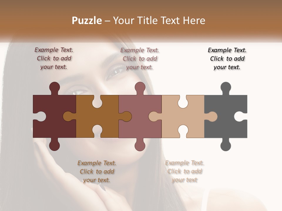 Smile Of A Girl PowerPoint Template