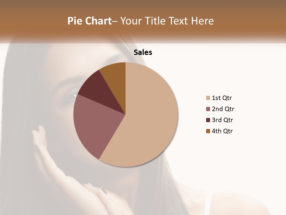 Smile Of A Girl PowerPoint Template