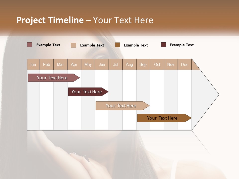 Smile Of A Girl PowerPoint Template
