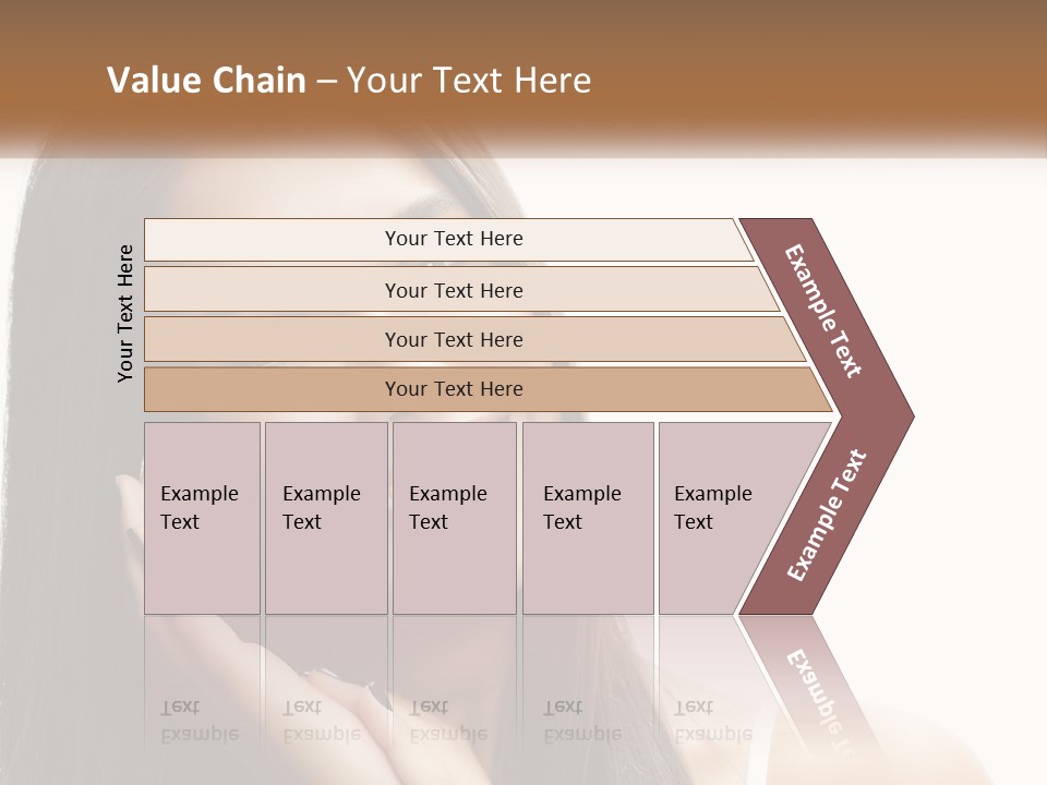 Smile Of A Girl PowerPoint Template