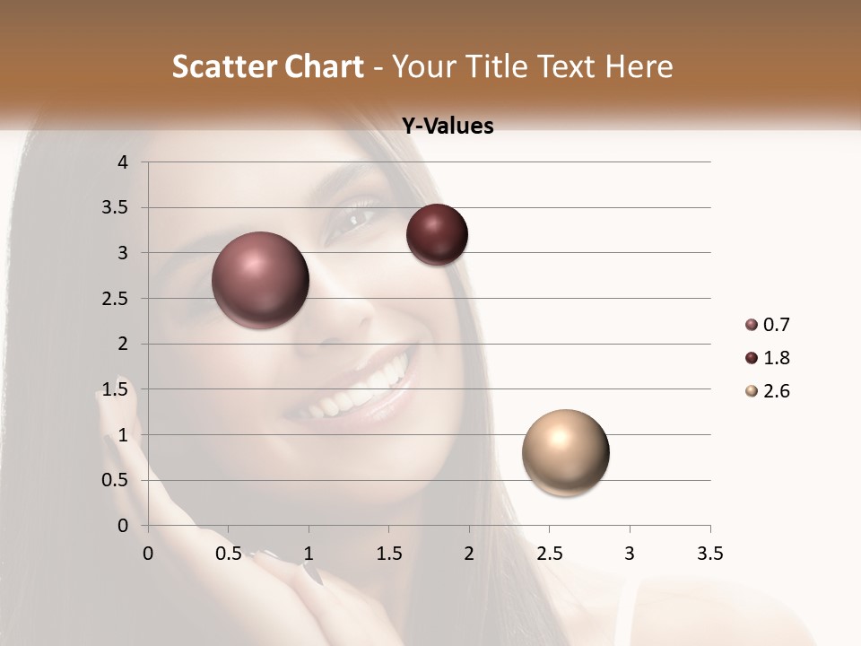 Smile Of A Girl PowerPoint Template