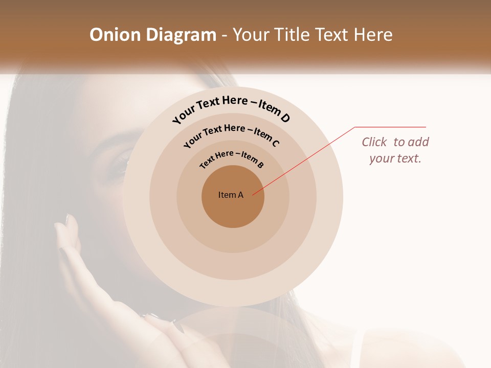 Smile Of A Girl PowerPoint Template