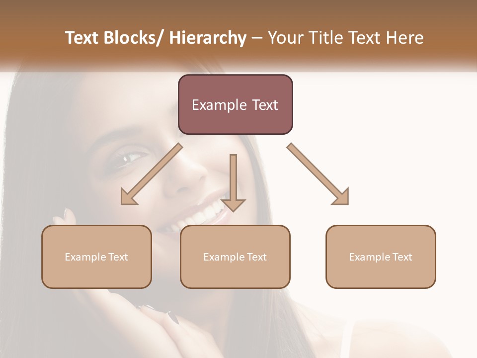 Smile Of A Girl PowerPoint Template