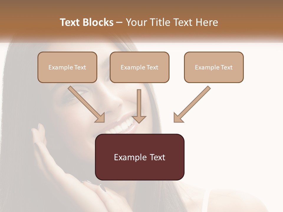Smile Of A Girl PowerPoint Template