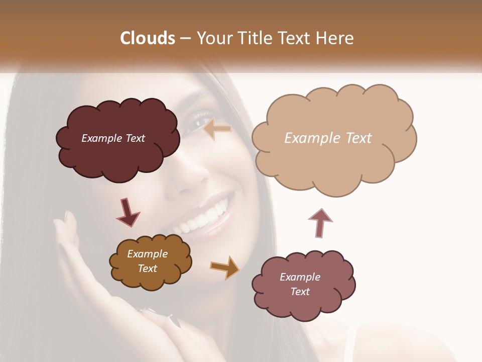 Smile Of A Girl PowerPoint Template