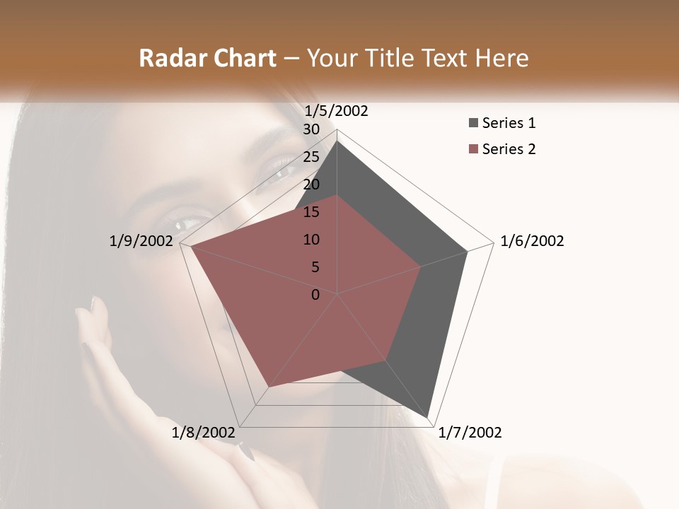 Smile Of A Girl PowerPoint Template